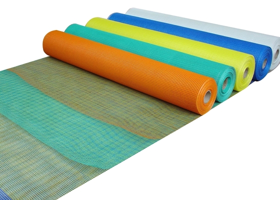 160gsm Fiberglass Mesh Fabric 4x4mm Construction Alkali Resistant