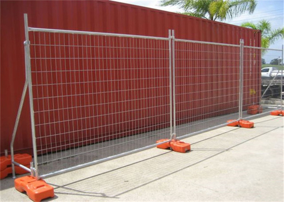 Australia Safety 3m Metal Construction Fence Panels With Feet
