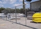Galvanized Removable 12ft X 8ft Temporary Security Fencing For Building Jobsite