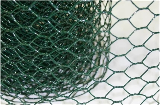 PVC Coated Steel Wire Animal Chicken Mesh Netting Hexagonal Mesh Wire Netting