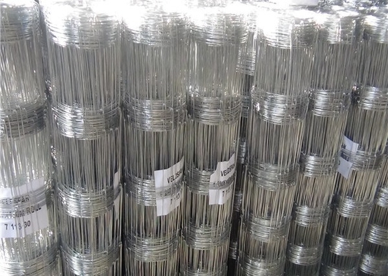 Rustproof 6ft Height Hinge Joint Field Fence With Galvanized Wire