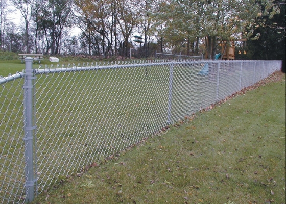 11.5ga 6m Width High Security Chain Link Fence For Commercial