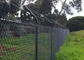 3.15mm Wire 4ft Height Steel Chain Link Fencing With Expanded Mesh