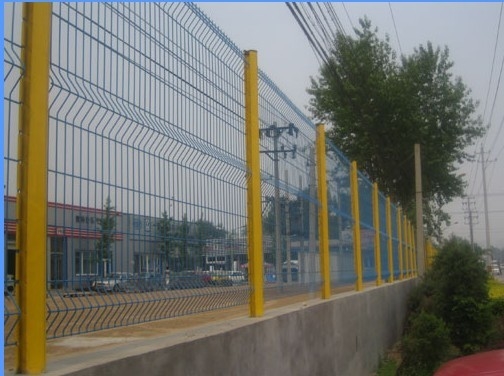 Anti Aging 1.8m Height Welded Wire Mesh Fencing For Boundary Wall