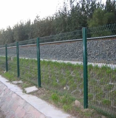 Anti Climb 3mm Diameter Welded Wire Mesh Fencing With Powder Coated