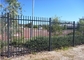 Hot Dipped Galvanized 2100x2400mm Steel Tubular Fencing For Security
