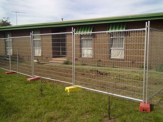 ISO9001 8foot Wide Temporary Steel Fencing For Residential Security