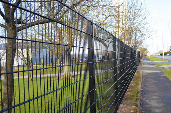 Anti Climb 2.2m Tall 358 Prison Mesh Fencing Oxidation Resistant For Highway