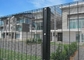 CE Hot Galvanized Black Iron 2.4m Height Anti Climb Fencing For Security