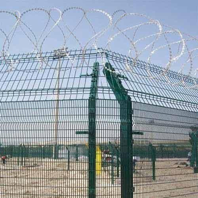 Steel 60x60mm Mesh 1.2m Tall Tower Fencing With Powder Coated