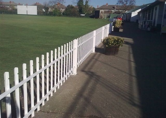 D Section 1.2m Steel Palisade Fencing With Hot Dipped Galvanized