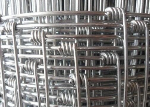 Galvanised Farm Hinge Joint Field Fence Metal Hog Wire Fence 1.2-1.44m