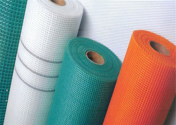 1m Height Alkali Resistant Fiberglass Mesh Fabric For Wall Insulation