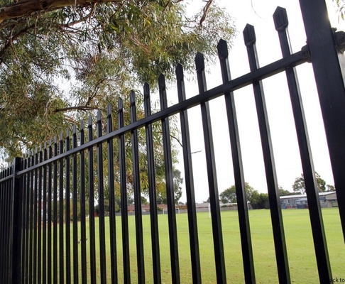 Yard Pole Pool 1m Height Steel Tubular Fencing Panel Metal