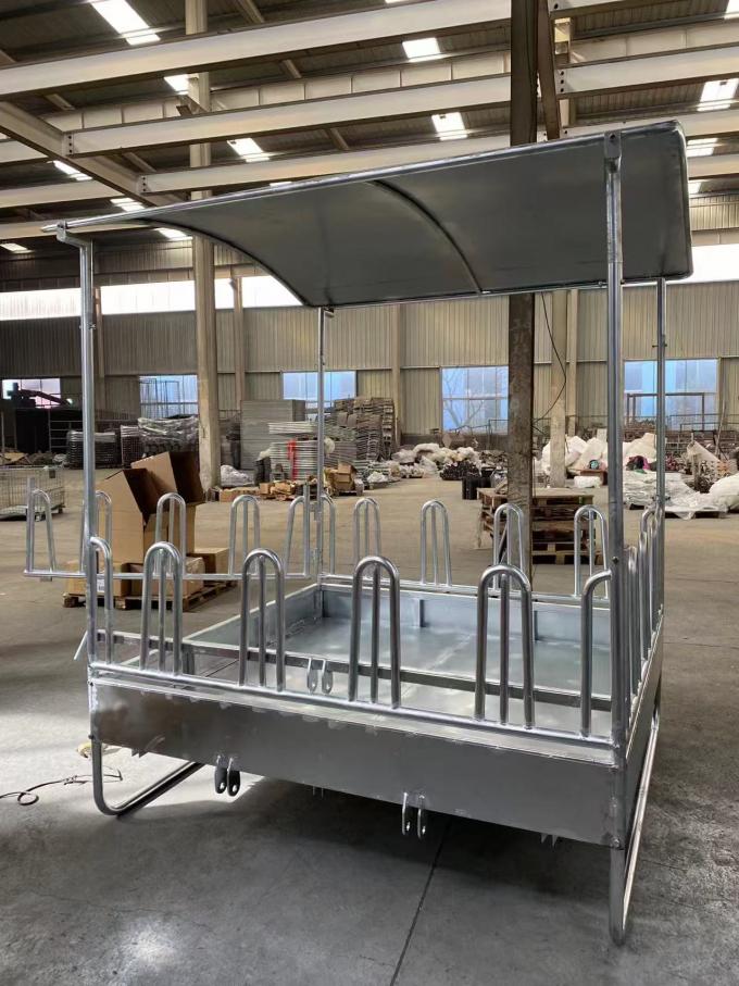 Тяжелая нержавеющая квадратная лошадь с крышей 1